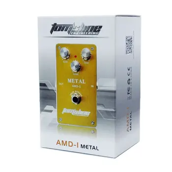 AROMA AMD-1 True Bypass Kovinski Izkrivljanje Električna Kitara Učinek Pedal Aluminij Zlitine Stanovanj Nizko Porabo Energije