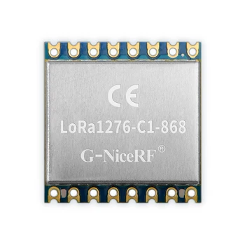 G-NiceRF 2PCS CE Certifikat 868mhz LoRa1276-C1 SX1276 LoRa Modul 20dBm 100mW 3-5KM majhna velikost