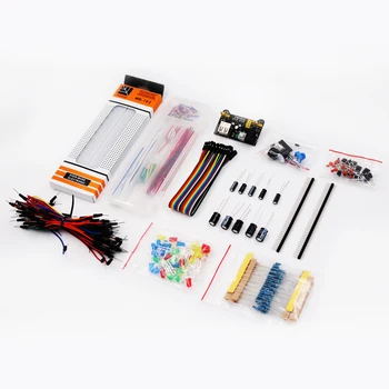 Elektronika zabavna Komplet Napajalni Modul, Skakalec Žice, 830 Breadboard Starter Kit za Arduino