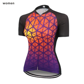 Klasične ženske kolesarski dres 2020 black/vijolična MTB jersey dihanje kratek rokav vrhovi kolesarska oblačila camisa ciclismo BOUYGUES