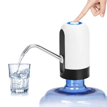 EAS-Steklenica za Vodo Črpalka, USB Polnjenje Samodejno Pitno Vodo Črpalka Prenosni Električni Razpršilnik Vode Steklenico Vode Stikalo za Zn