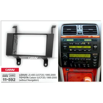 CARAV 11-592Top Kakovosti Radio Fascijo za TOYOTA Celsior (UCF20)/LEXUS LS-400 (UCF20) Stereo Fascijo Dash CD Trim Installation Kit