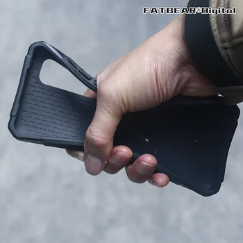 [Za Xiaomi Mi 10 Ultra] FATBEAR Taktike, Krepak Shockproof Vojaški Oklep Rezerve Primeru Mehko Pokrov