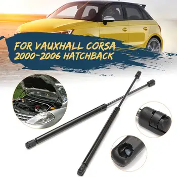 2pcs Avto Zadnja vrata prtljažnika Boot Plina Podporne Oporniki Za Vauxhall Corsa 2000-2006 Hatchback 9114311 2839KB 132670 132671