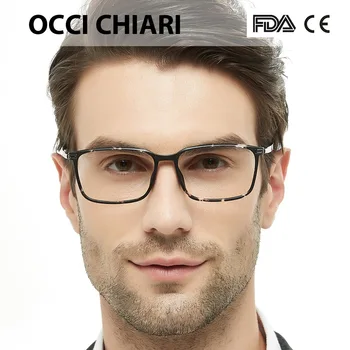 Eye Glasses Okvir Jasno Objektiv Optični Očala Črna Očala Okvirji Spektakel za moške Ultralahkih OC2001