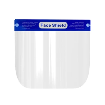 5PCS Obraz Ščit Zaščitne Maske Nastavljiv Jasno Masko Anti-Fog Anti-Kapljice Popolno Zaščito Preglednih Klobuk, Obraz Ščit