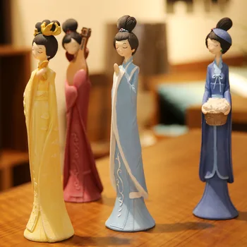 Novi Kitajski klasična znak doma dekoracijo prikaz štirih lepih žensk, ustvarjalne Kitajski slog obrti darilo dnevna soba dekor