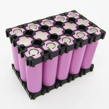 22 Kosov 18650 Baterija Litij-Imetnik Plastično Držalo 3X5 Litijeva Baterija Držalo za Baterije DIY Shranjevanje