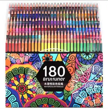 Barvna 180 Barve Strokovno Akvarel Risanje, Svinčniki Umetnik Slikarstvo Risal Lesa Barvni Svinčnik Šoli Ustvarjalce