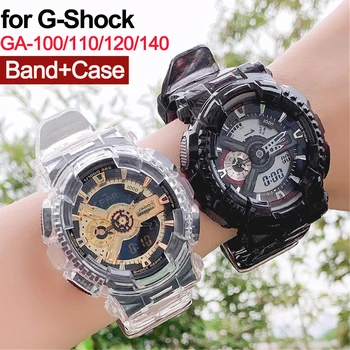 Smole Zamenjava Watch Trak za Casio G-Shock SS-110/100/120/140 GV-100/110/120 GLS-100 GAX-100 Preglednih Primeru Band Zapestnica