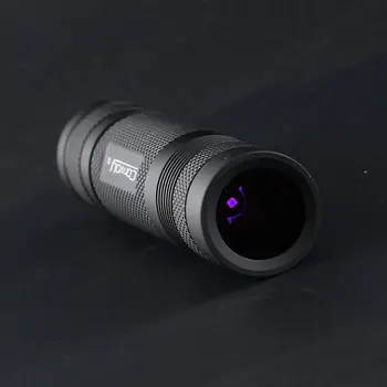 Črna Konvoj S2 LG UV 365nm LED Svetilka 18650 Lanterna Baklo Ultra Violet Lanterna UV Svetlobo 3W Flash Svetlobe Latarka Zaklamp