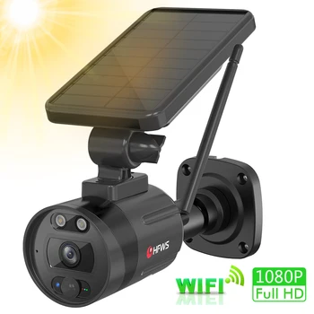 HFWS 1080P Sončne Kamere ip wifi Brezžični Solar Powered Fotoaparat Varnost na Prostem Nepremočljiva PIR detekciji Gibanja Varnosti CCTV