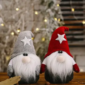 Božič Santa Gnome Plišastih Počitnice Božič Elf Skandinavskih Tomte Nordijska Elf Pritlikavi Za Božično Darilo Doma Dekor