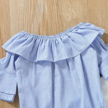 UK Newborn Baby Dekle 0-18 M Romper Jumpsuit Dolge Hlače, Dokolenke Obleko Oblačila