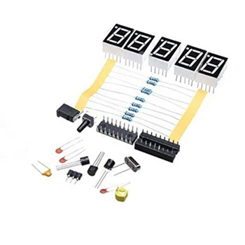 DIY Digitalni LED 1 hz-50MHz Kristalnega Oscilatorja Frekvence Counter Merilnik Tester Kit FAS6