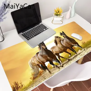 MaiYaCa Preproste Zasnove, Konji živali Edinstveno Namizje Pad Igra Mousepad Gaming Miška Mat xl xxl 700x300mm za Lol dota2 cs pojdi