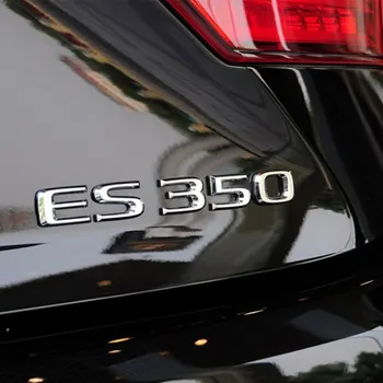 3D Auto Zadaj Prtljažnik Nalepke Cinkove Zlitine Značko Emblem Avto Nalepke za Lexus ES350 RX350 Logotip RX270 ES200 GS400 CT200H Dodatki