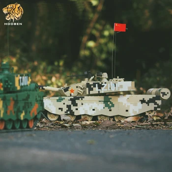 HOOBEN RC RTR Cisterne 1/16 Kitajci Razvili Vrsto ZTZ 99A PLA Tretje Generacije Glavni Bojni Tank Vojske MBT Sestavljen in Pobarvan