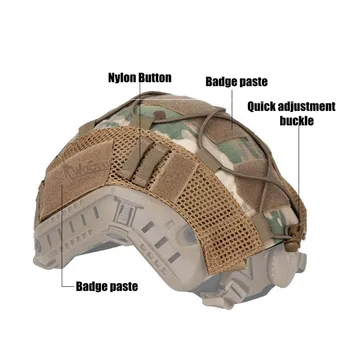 Taktično Čelada Kritje Vojaške Lov CS Wargame HITRO Čelado Kritje za Ops-Core PJ/BJ/MH Tip Čelada Paintball Oprema
