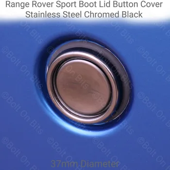 RR Sport P38 Chrome Boot Vrata Pokrov Trim vrata prtljažnika Gumb za Sprostitev Preklopite Pokrov za Range Rover