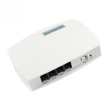 2-Kanalni USB Telefon Stacionarne Snemalnik Glasu Aktivira Telefon Logger Monitor