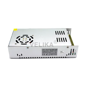 Univerzalni napajalnik DC Urejena 60V 10A 600W Stikalni Napajalnik za Napajanje 110V 220V NAPAJALNIK Za DC60V za CNC CCTV Motornih