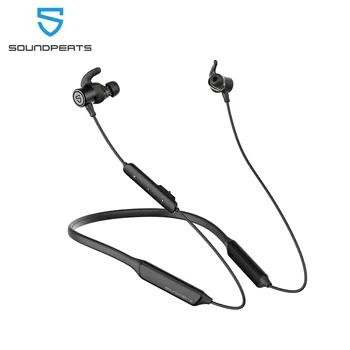 SoundPEATS Force Pro Bluetooth Brezžične Slušalke CVC Vgrajen Mikrofon Stereo Super Bass v Uho Magnetni Šport Čepkov 22H Igralec