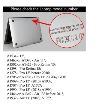 2020 Marmorja Primeru za Macbook Pro A2289 A2251 Bleščice Mat Jasno Trdi Pokrovček za Mac book Pro 13,3 palca A1708 A1278 A2159 2019