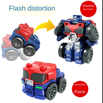 7-8 CM Mini Transformatorji Megatron Optimus Prime Bumbar Bluestreak anime akcijski in igrače številke modela, igrače za otroke