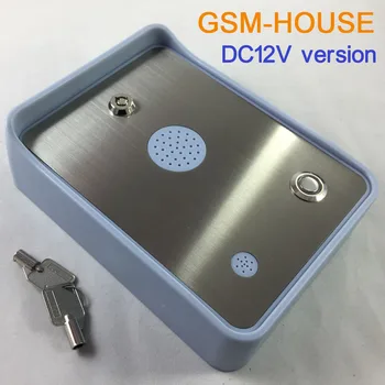 GSM interkom za vrata odpirač krmilnik za dostop do in dve alarmni vhod za domače varnosti varnostni alarm DC12V Različica