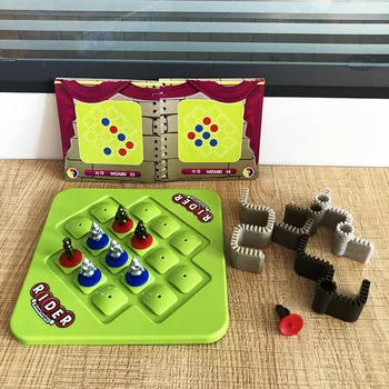 60 Izziv Otroci Igrače Pametne Družino družabne Igre In Rešitev IQ Puzzle Usposabljanje Logično Razmišljanje Tabela Igra Igrače Otroška Darila