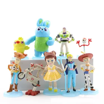 Igrača Zgodba 4 Risanka Slika Igrača 2019 Woody Buzz Lightyear Jessie forky Lutka akcijska figura Otrok Darilo