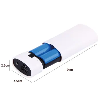 Centechia Koristno 2x 18650 USB Mobile Power Bank Baterijo, Polnilnik Polje Primeru DIY Komplet Za iPhone, MP3