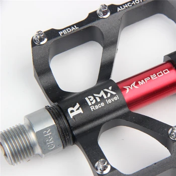 BMX, MTB Pedala 3 Zaprti Ležaj Izposoja Cleats Kljukice Aluminij Zlitine Cestni Gorskih Zložljiva Kolesa Pedal, Cycle Kolesarska Oprema