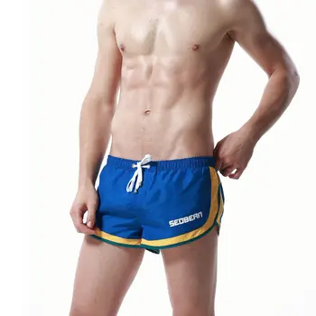 Seobean Moške hlače priložnostne poletje plaža Mala boksar hlače