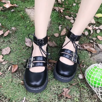 10 parov na debelo Novi Britanski veter ženske čevlje Harajuku slogu majhne usnjene čevlje študent priložnostne ravno čevlji.