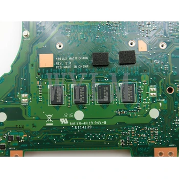 K501LB i5-5200 PROCESOR, 4GB RAM GT940M/2G Mainboard REV2.0 Za ASUS K501LB A501L K501L K501LX Prenosni računalnik z matično ploščo K501LB Motherboard