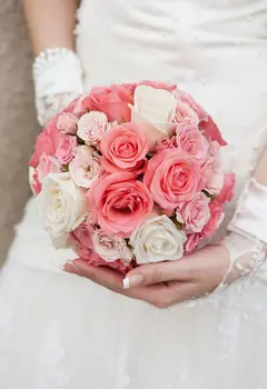 6 KOS DIY Pene svate Mariage Dekoracijo Cvetje Imetnik Poročni Šopek Držala Ročaj Poročne Cvetlični Obrti Dobave