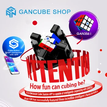 GAN Robot 3x3x3 GAN 356 sem Magic Cube Postaja App GAN 356 sem Magneti Spletu je Konkurenca GAN356 Puzzle Cubo Magico Gans neo Cube