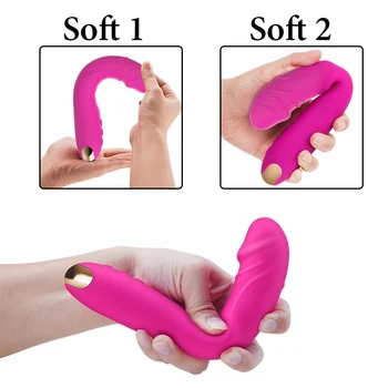 FLXUR 10 načini pravi dildo, Vibrator za Ženske Mehko Ženske Vagine, Klitoris Stimulator Massager Masturbator Seks Proizvodov za Odrasle