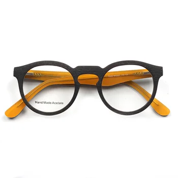 Vintage Krog Optičnih Očal Okvir Ženske Acetat Optična Očala Okvirji Kratkovidnost Očala Na Recept Unisex Očala