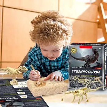 DIY Dinozaver Krokodil Novost Kopati Fosili Izkopa Igrače Otroci Učenje Izobraževalni Smešno Darila