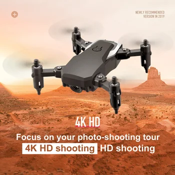 LF606 Mini RC Brnenje 4K HD Kamera Profesionalno Fotografiranje iz Zraka WIFI Realnem Času, Prenos Enostavno Zložljivi Quadcopter