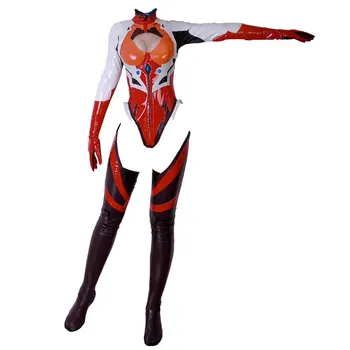 Anime EVA Soryu Asuka Langley Model Uniform, Cosplay Cheongsam Brezplačna Dostava F