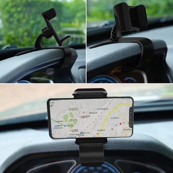Nadzorni plošči Avto Nosilec za Telefon, Navigacijo GPS Podporo Pametni Nastavek za Stojalo Posnetek Na Plošči Mobilnih Telefonov Imetnik Auto Dodatki