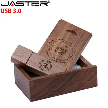 JASTER USB 3.0 lesni trakovi + polje memory stick po meri LOGO usb flash disk 4GB 8GB 16GB 32GB 64GB pendrive U disk brezplačna dostava