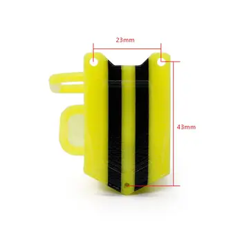 IFlight Bumbar 3D Tiskanih TPU GoPro Hero5 / 6/7/8 fotoaparat nastavek / držalo / protector - 10 ° / 15 ° / 25 ° za FPV brnenje del
