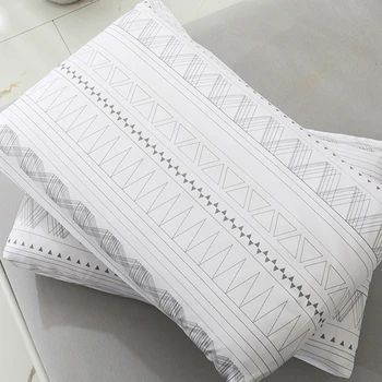 Geometrijske Rjuhe Kritje Set 3 V 1 Visoke Kakovosti Odeja Kritje Pillowcases Poliester Coverlet Domov ( Brez Polnila/Nočitev Stanja Znotraj )