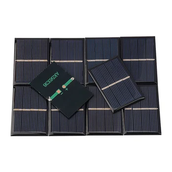 SUNYIMA 10Pcs Polikristalni Solarni Panel 2V 0.13 Moč Polnjenje Modul 58*38 mm Prenosni Mini Sončne Celice za DIY Baterija Polnilnik