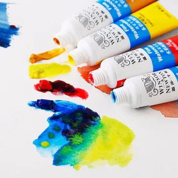 Winsor&Newton 12/18/24 Barve Strokovno Akvarel Barve Visoke Kakovosti Akvarel slika Pigment za Umetnika Slikarstvo